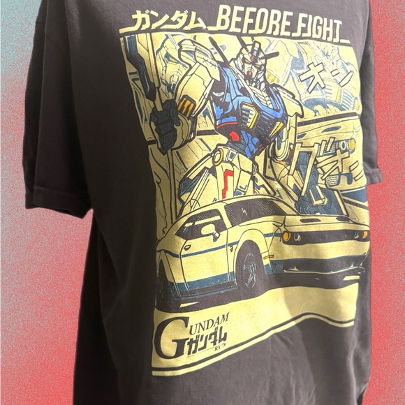 Hellcat dodge gundam unisex shirt - Picture 6 of 7